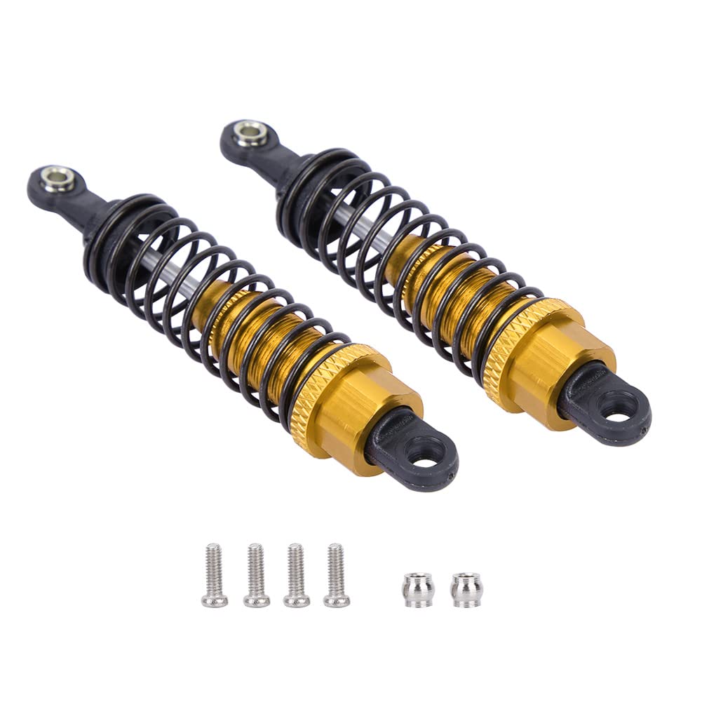 VINGVO Amortisseur De Choc RC 2pcs Amortisseur à Ressort Interne En