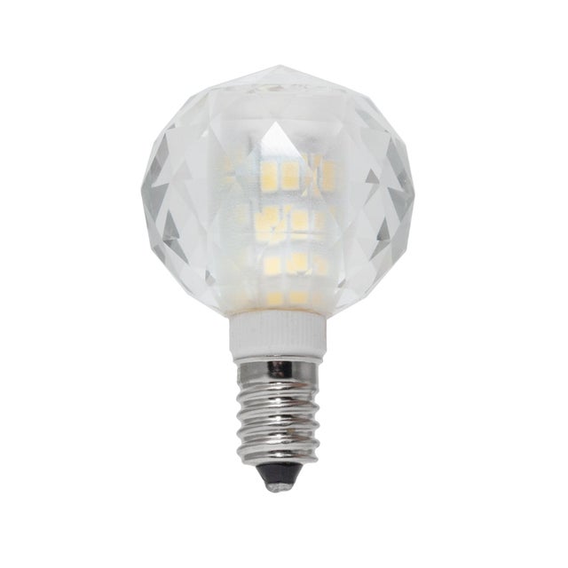 Globe LED ampoule E14 cristal verre lampe 6W rendement 60W basse consommation petite douille 600 lumen 230V lumière 4000K