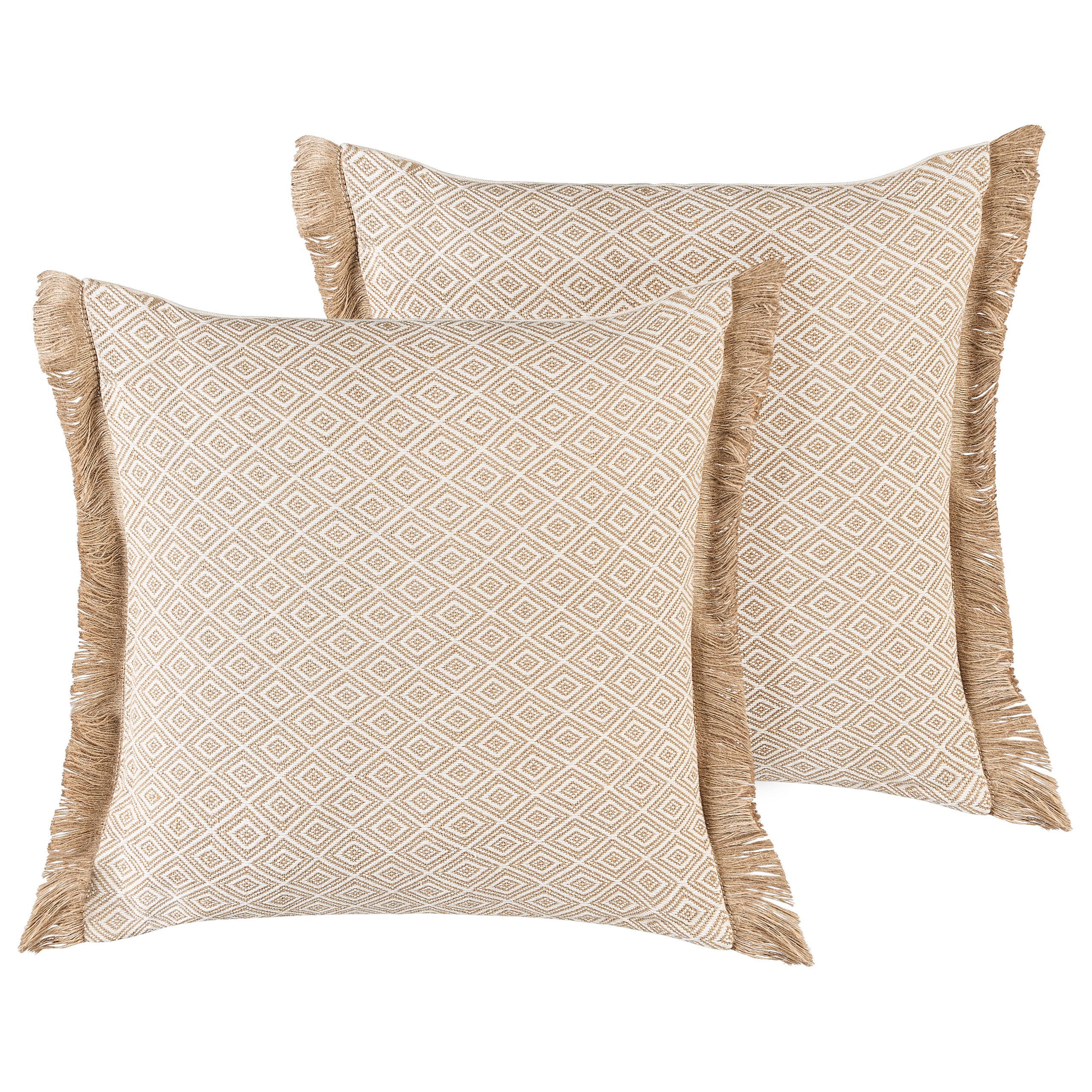 Set de 2 perne decorative LONAR 45 x 45 cm Nisipiu 2buc