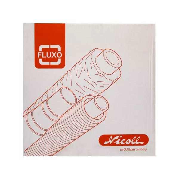Tube multicouche Fluxo pré-isolé 10mm blanc Ø32, en couronne de 25m, NICOLL - 4