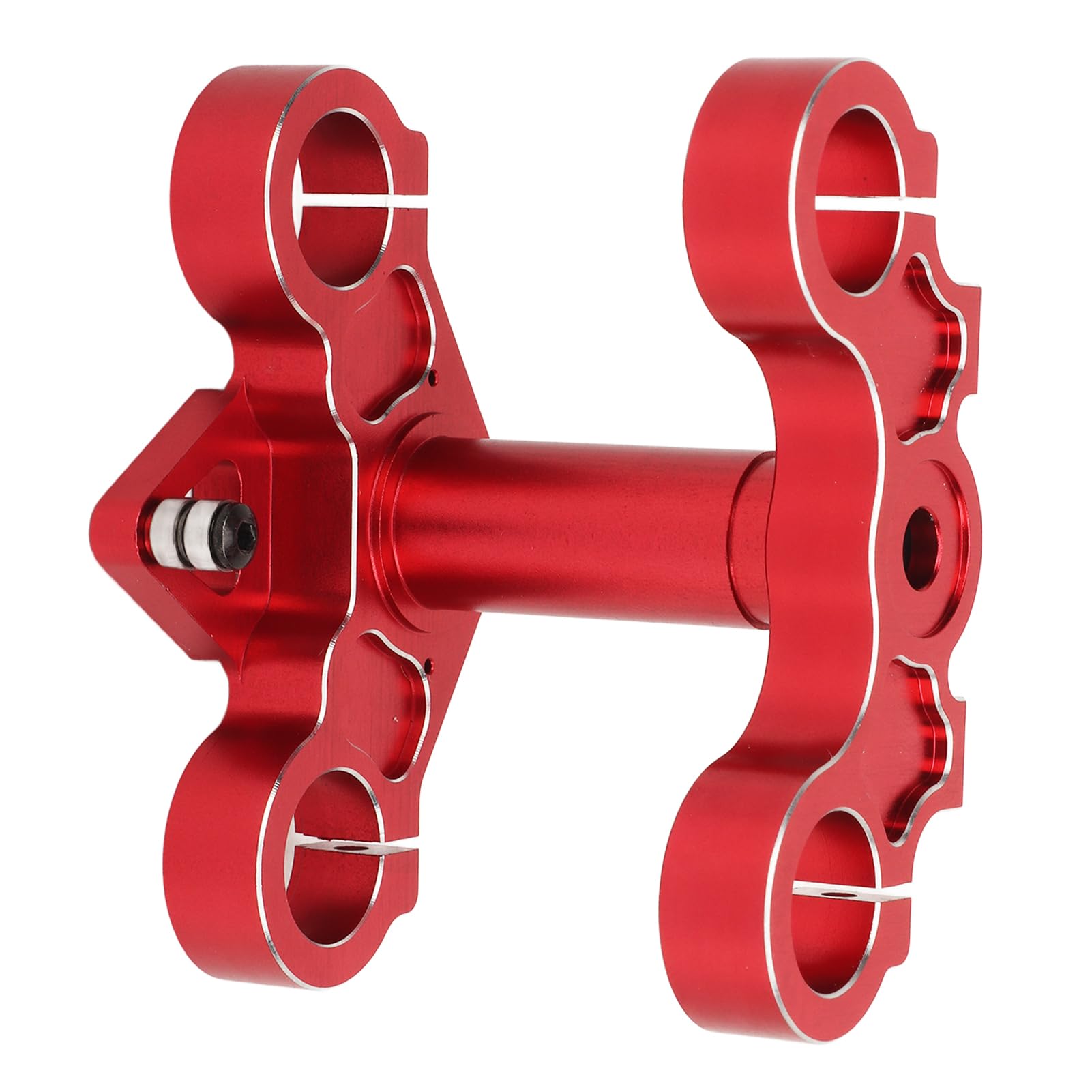 Set di ammortizzatori tripli per motociclette elettriche in alluminio per LOSI Promoto MX (rosso) - 3