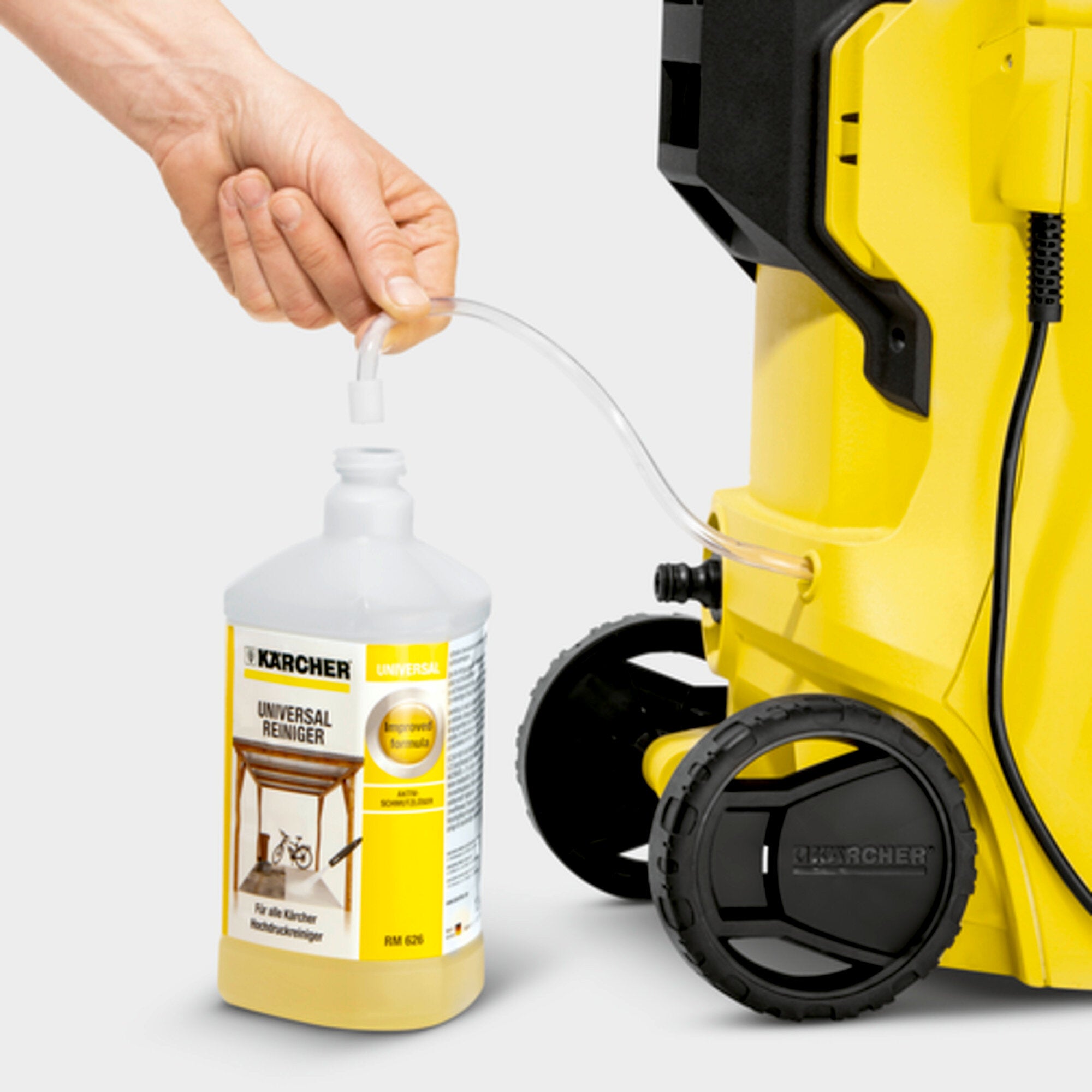 Kärcher K 2 POWER CONTROL HOME Nettoyeur haute pression Droit Electrique 360 l/h Noir, Jaune - 8