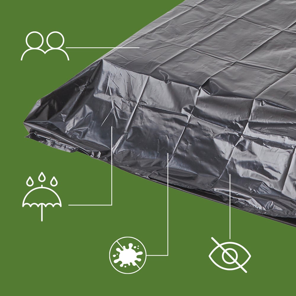 Housse de protection matelas - 170 x 230 cm - Imperméable et anti-poussière - Fermeture facile - 4