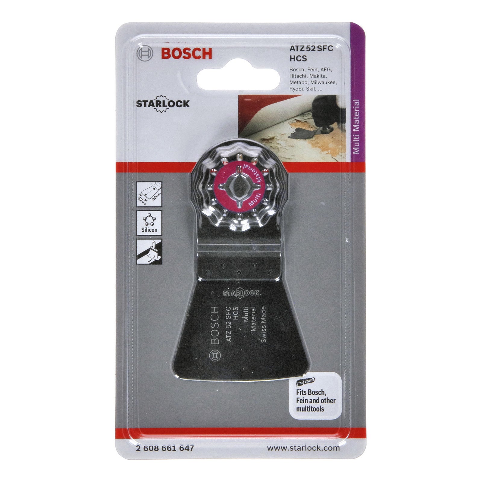 BOSCH HOJA SIERRA MULTICUTER 647 - 6