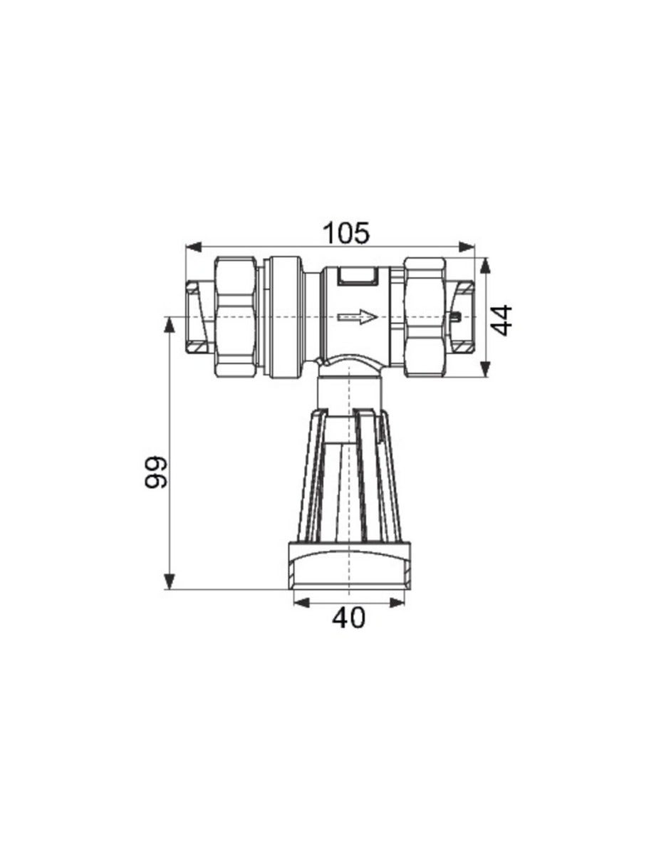 Disconnecteur SOCLA ACS-NF non contrôlable CA 2096 FF 1/2 - 2