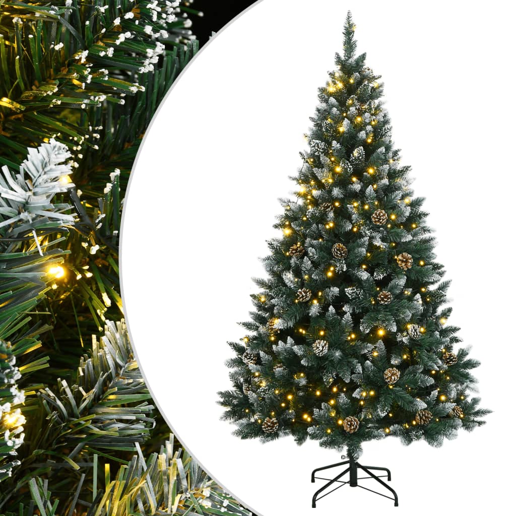 Sztuczna choinka, 150 lampek LED, 150 cm vidaXL