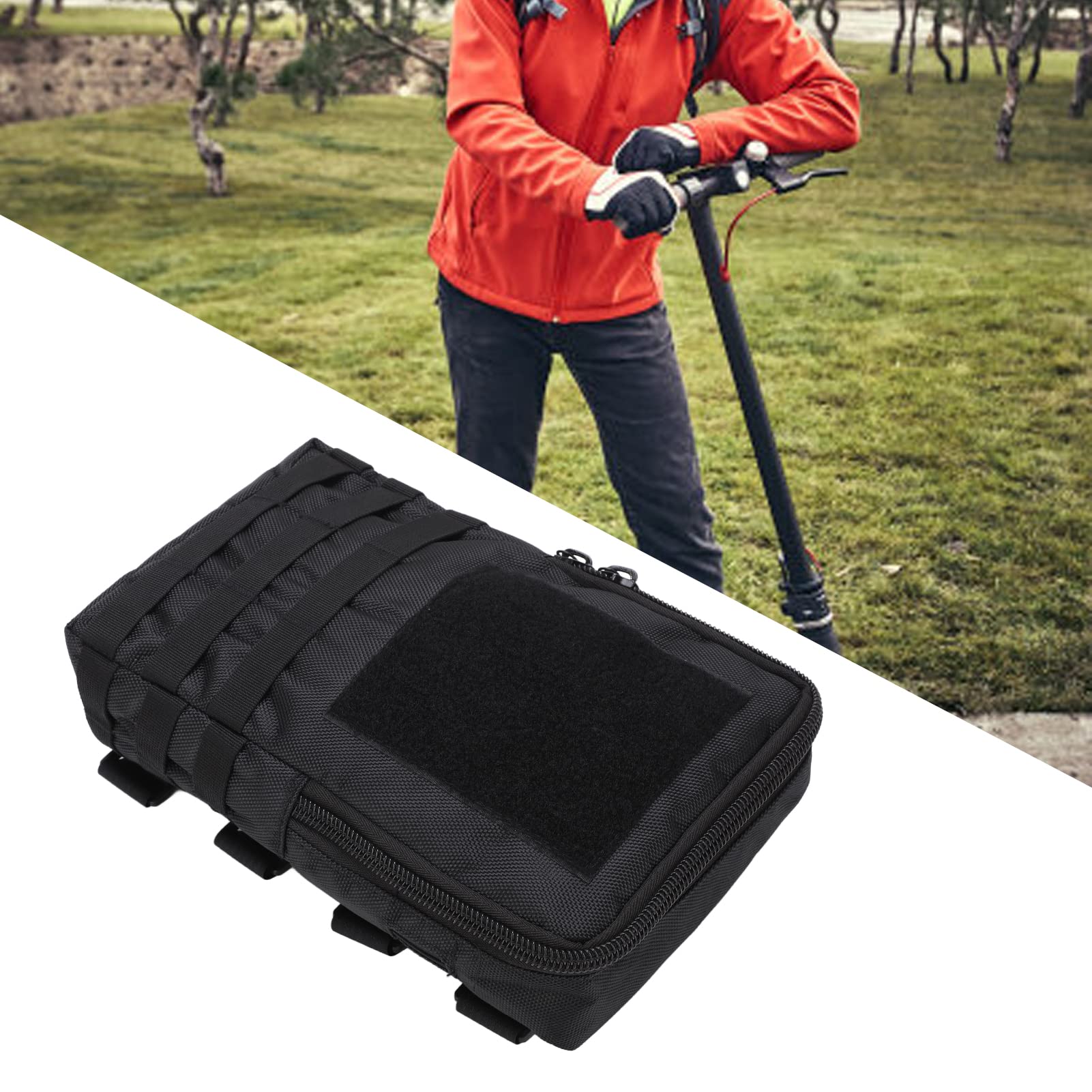 Sac de rangement en tissu Oxford pour batterie au Lithium, sac de vélo antichoc pour Scooter - 2