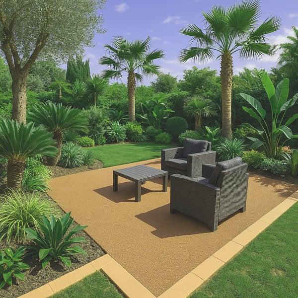 Moquette de pierre - Kit complet 50m² - Teinte : Jaune Sable - CREATION SUD - 4
