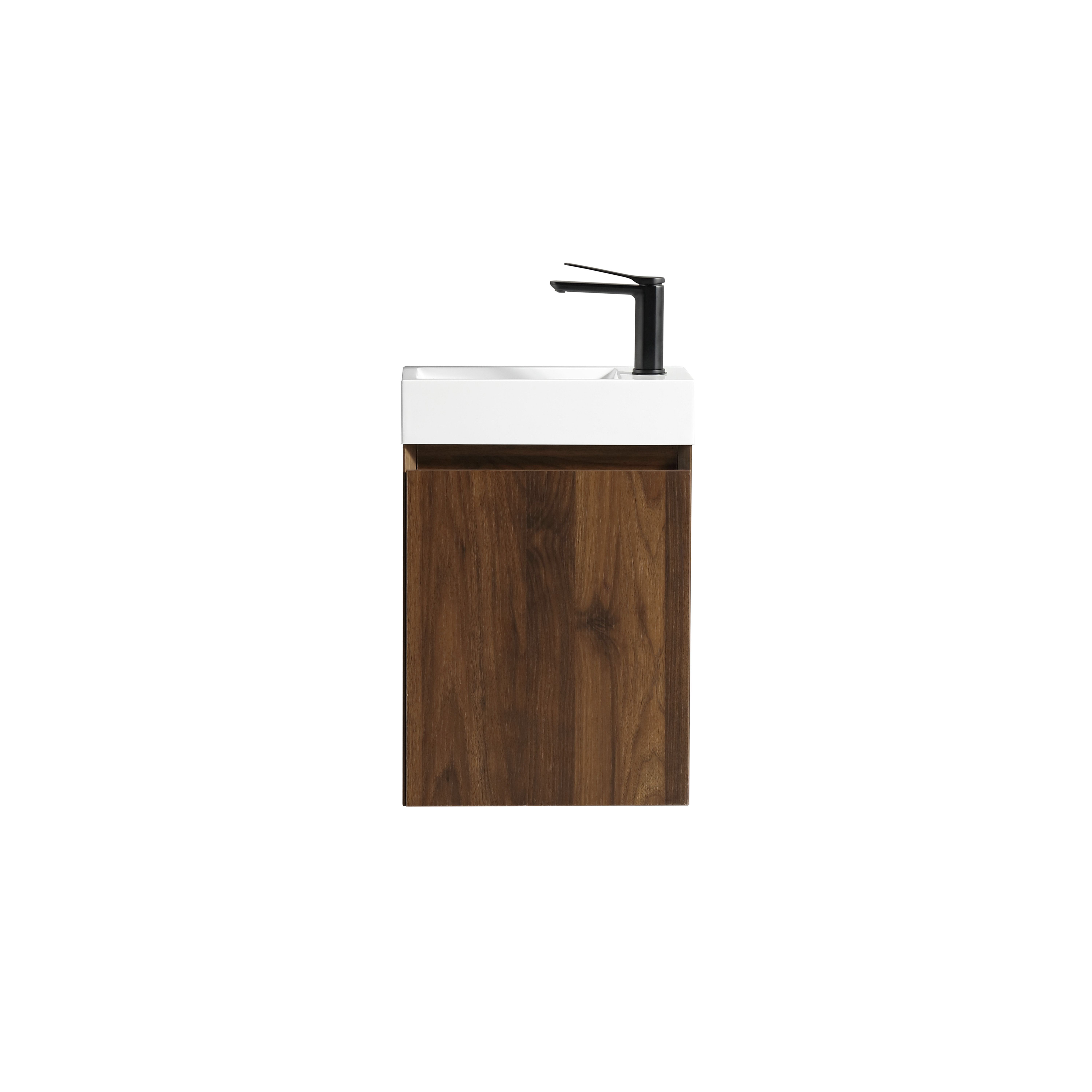 Lave-main 40 cm noyer Aquastretto - 2