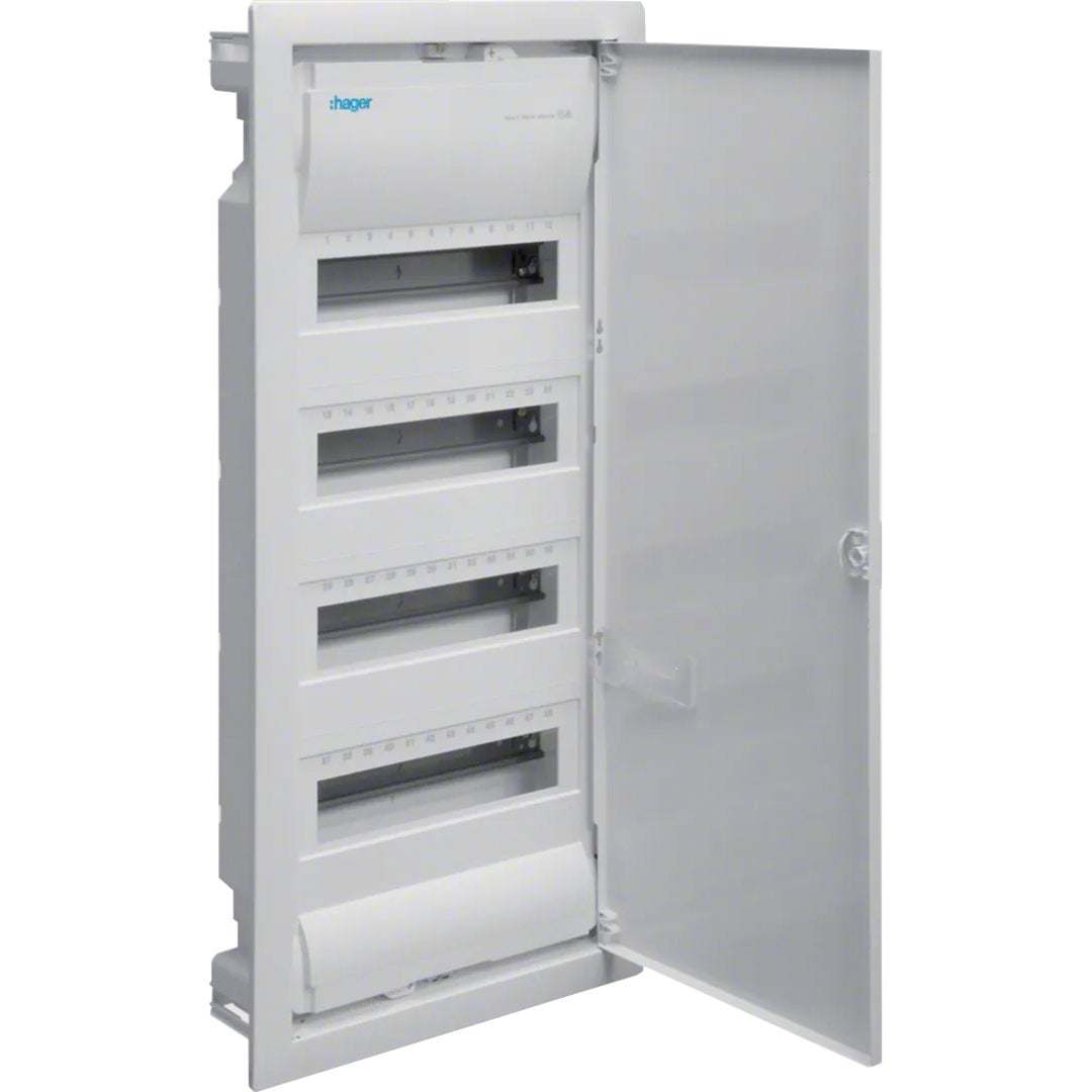 HAGER Rozdzielnica Podtynkowa Skrzynka Elektryczna Obudowa 4x12 mod. VU48AT