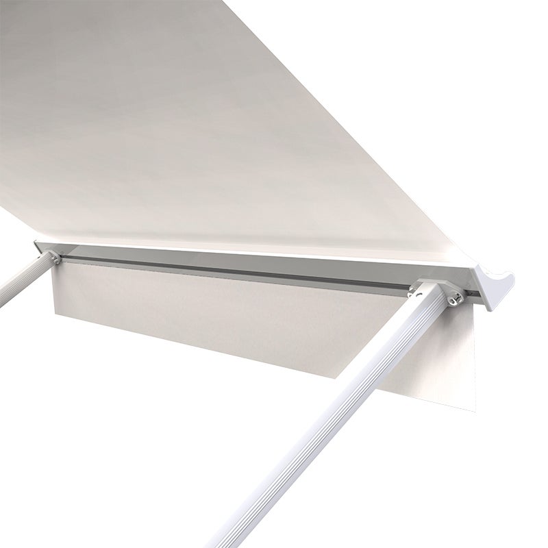 Store à projection avec coffre 100 x 70 cm de fenêtre - Écru - 6