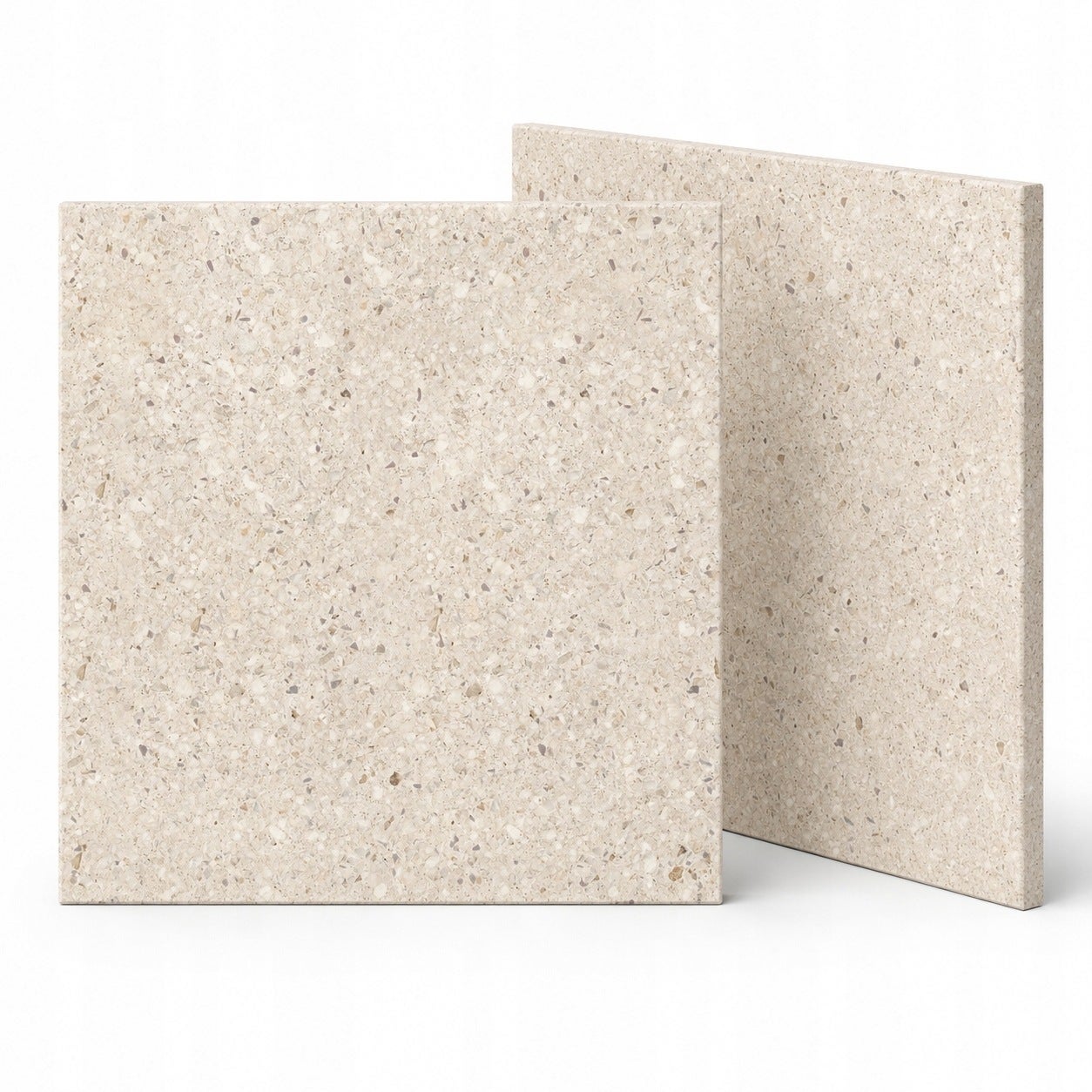STYLER Panou acustic decorativ Terrazzo CM 60 x 60 cm set de 2, panou decorativ modern pentru casă, birou și studio 2buc