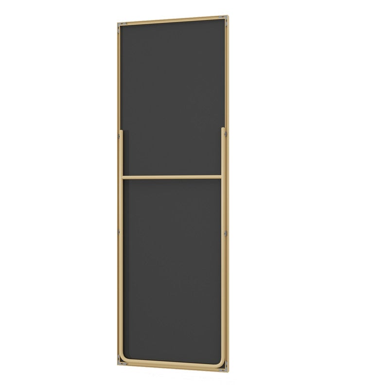 Miroir Intégral Suspendu, 53 x 162 cm, Miroir rectangle, Cadre en Alliage d'Aluminium, Verre Trempé, pour Chambre, Salon,Dressing - 7