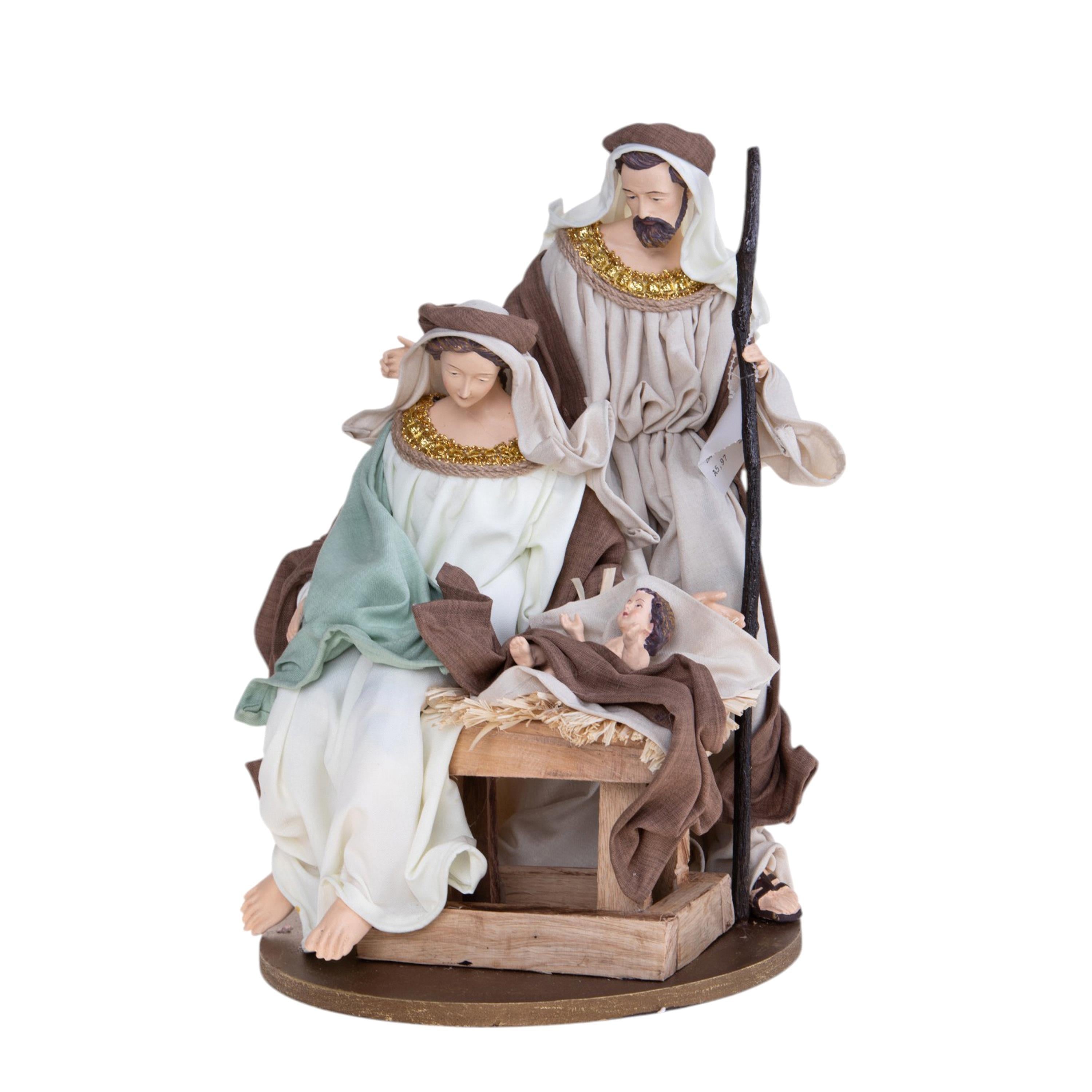 Mousse Pierre Papier Pour Crèche - Bloc Décoratif 20x20 Cm - Idéal Pour Scènes De Noël