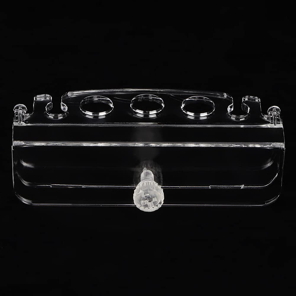 Acrílico transparente aquário tanque de peixes água planta manutenção ferramentas titular rack de armazen - 3