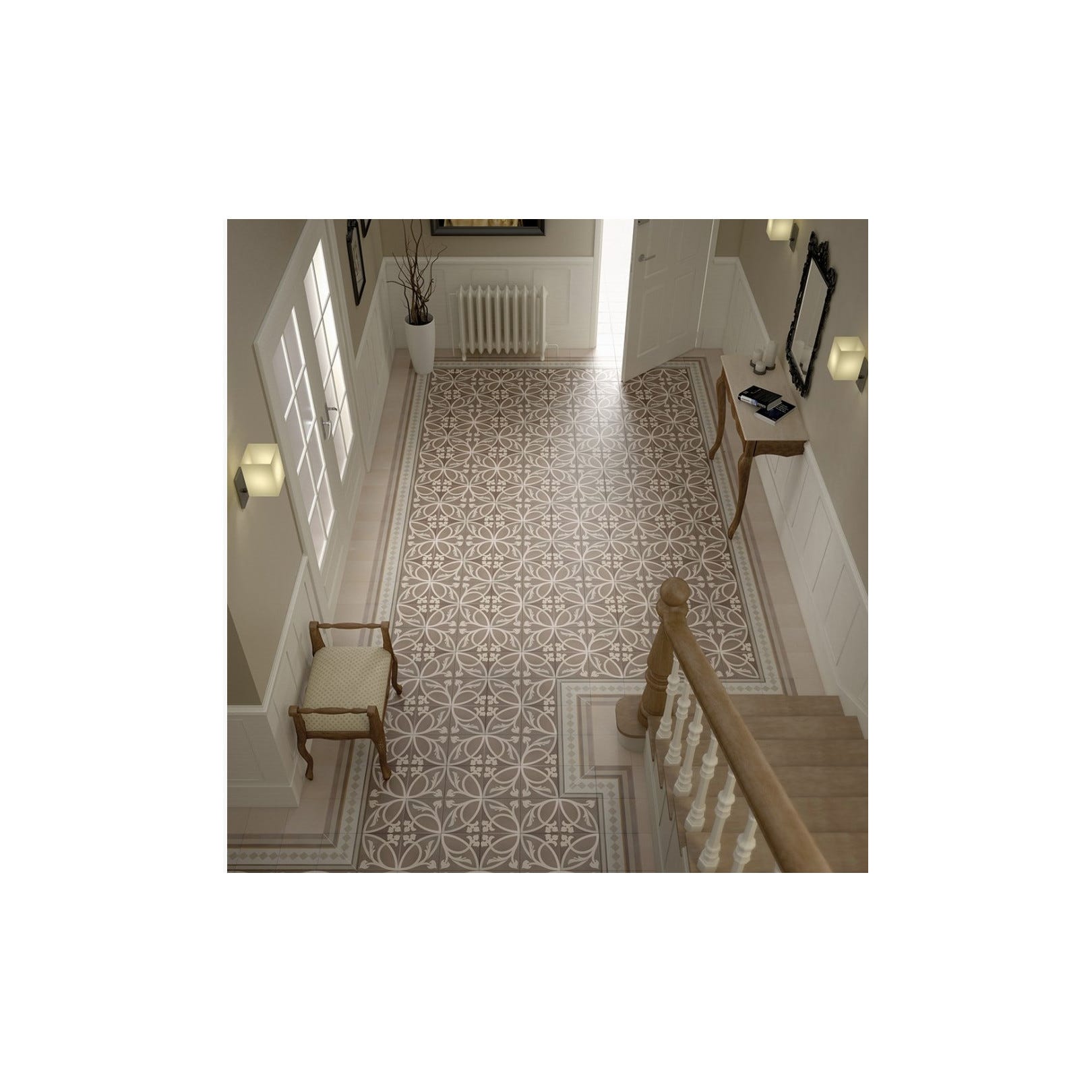 Carrelage grès cérame effet carreau de ciment CAPRICE DECO COLOURS CITY Carrelage grès cérame effet carreau de ciment CAPRICE DECO COLOURS CITY