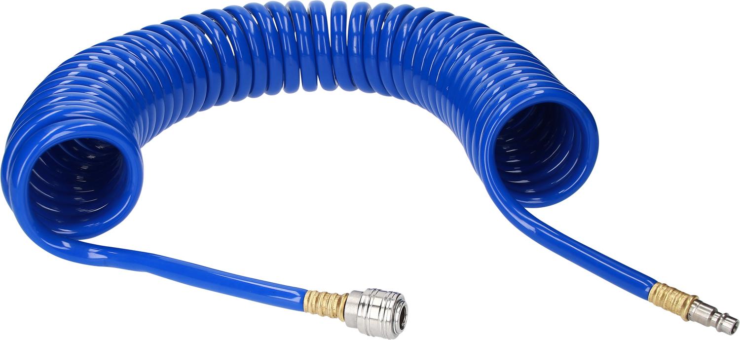 Manguera de aire comprimido en espiral Ø 10 mm, 10 metros