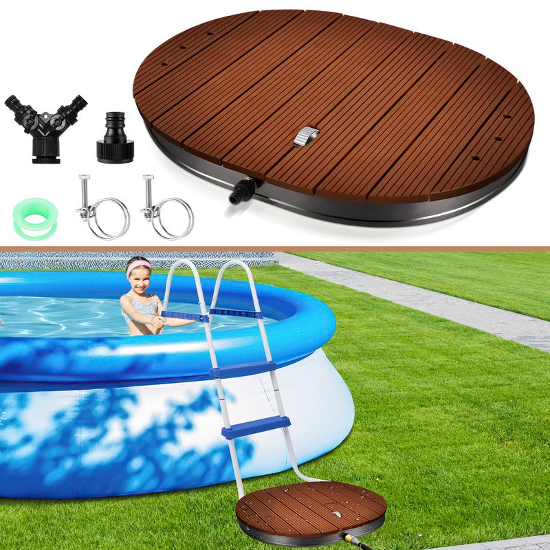 Ducha De Jardin Cascada Piscina Ducha Exterior WPC Con 22