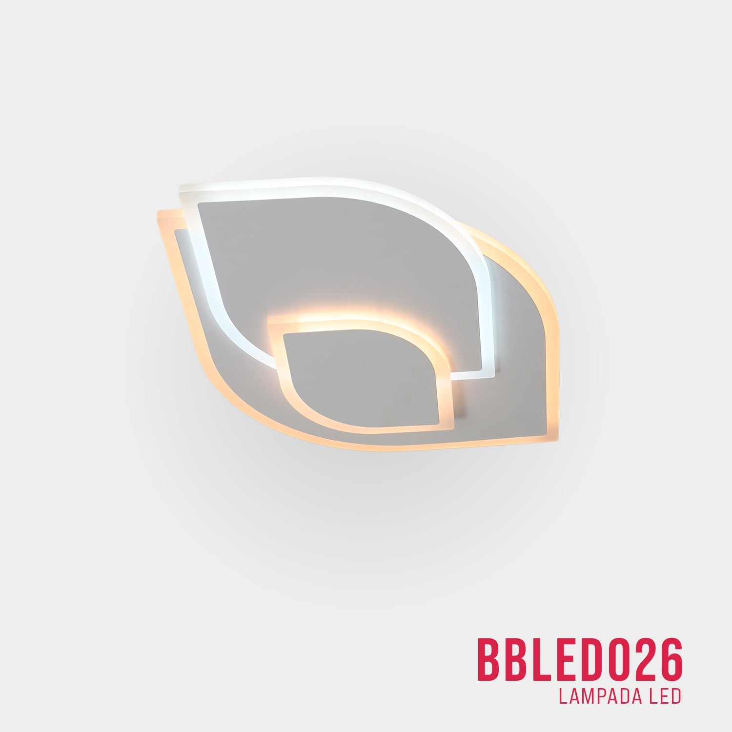 BUYBUY Lampadario LED 65W, Telecomando 2.4G, Luce Regolabile 5500lm BBLED026 - 2