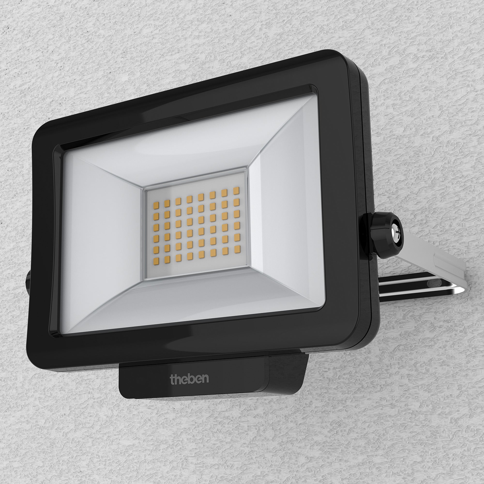 Reflektor LED Theben 20W 3000K czarny solidna konstrukcja - 7