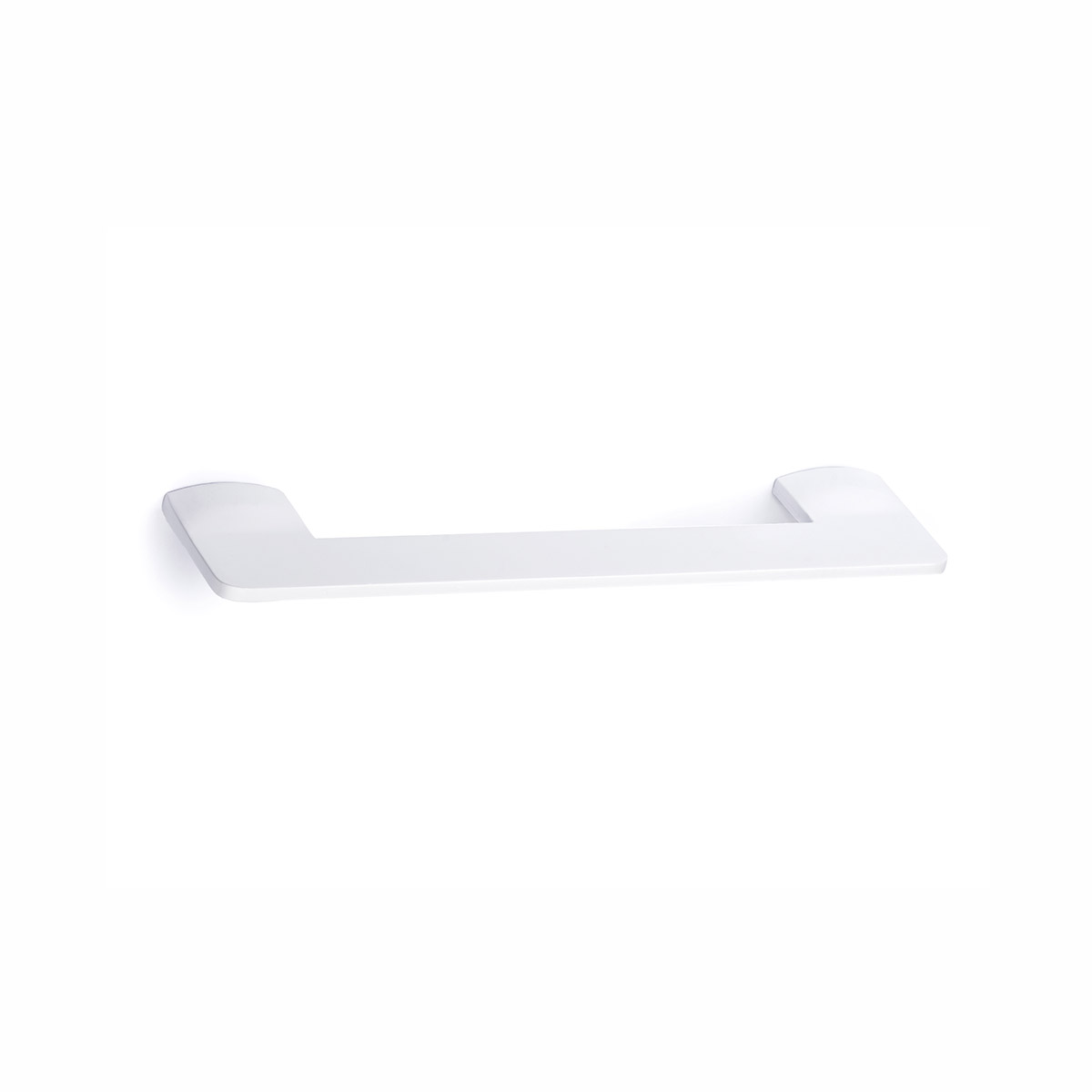 Poignée en Zamak, finition blanc mat, dimensions: 190x40x10mm et ... image.