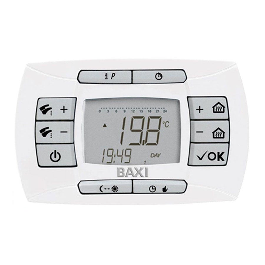 Baxi RC 06.20 Controllo remoto e regolatore climatico | 7114250 | Leroy ...
