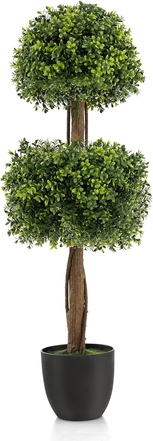 Pianta di bosso artificiale con vaso verde 100 cm | Leroy Merlin