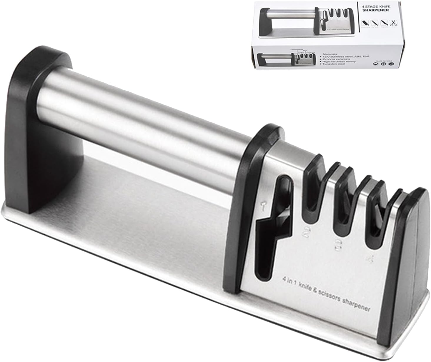 F Fityle Ajusteur D'Angle Pour Couteaux - Guide D'Affûtage Précis, Compatible Tous Couteaux, Métal Durable Pour Pros Et Débutants
