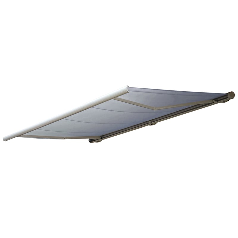 Wymienne poszycie do markizy T123, pełna kaseta Wymienne poszycie przeciwsłoneczne 4.5x3m ~ Akryl kremowy