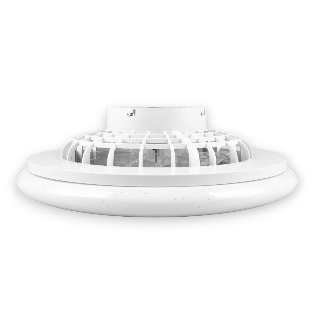 Plafonnier LED 30W à effet étoilé avec ventilateur d'air Stralsund Trio Light - 4