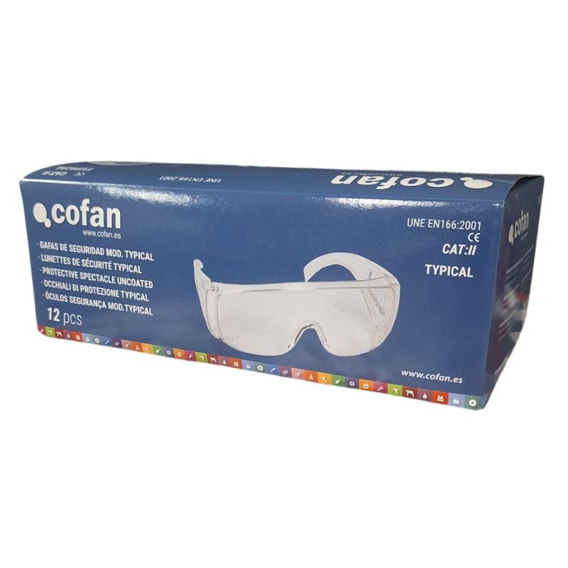 Gafas de Seguridad Laboral Modelo Typical con protección Pack de
