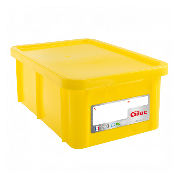 GILAC Bac HACCP Rectangulaire 15 L Avec Couvercle - 3003973225996 Devis