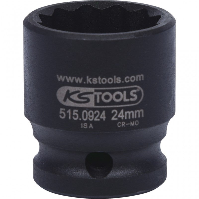 KS TOOLS Chiave a bussola speciale 1/2" per ruote 24mm, dodecaedro