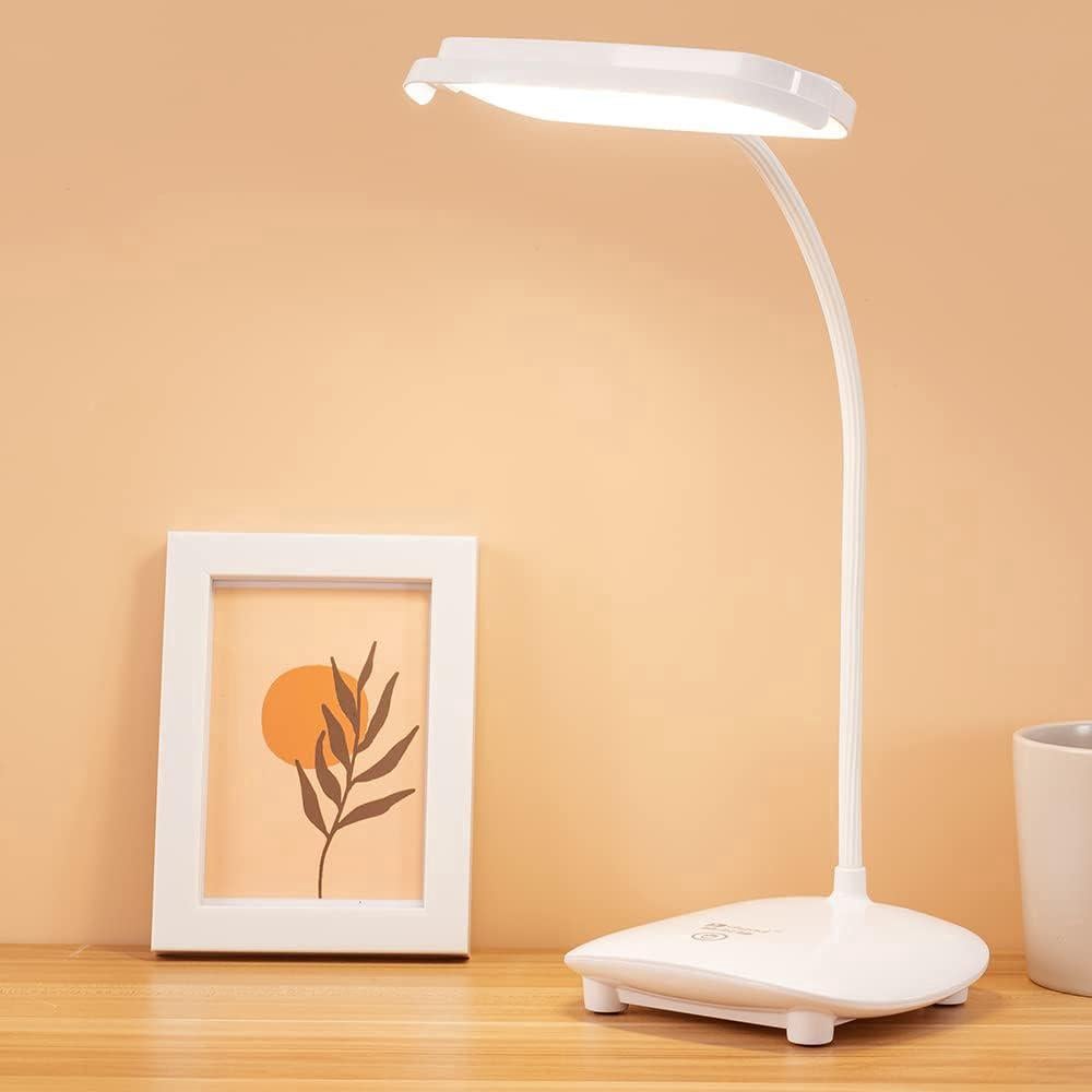Zestaw bezprzewodowych lamp biurkowych ładowanych przez USB mAh LED lampka do czytania dla dzieci kolory tryby lampa dotykowa regulacją intensywności