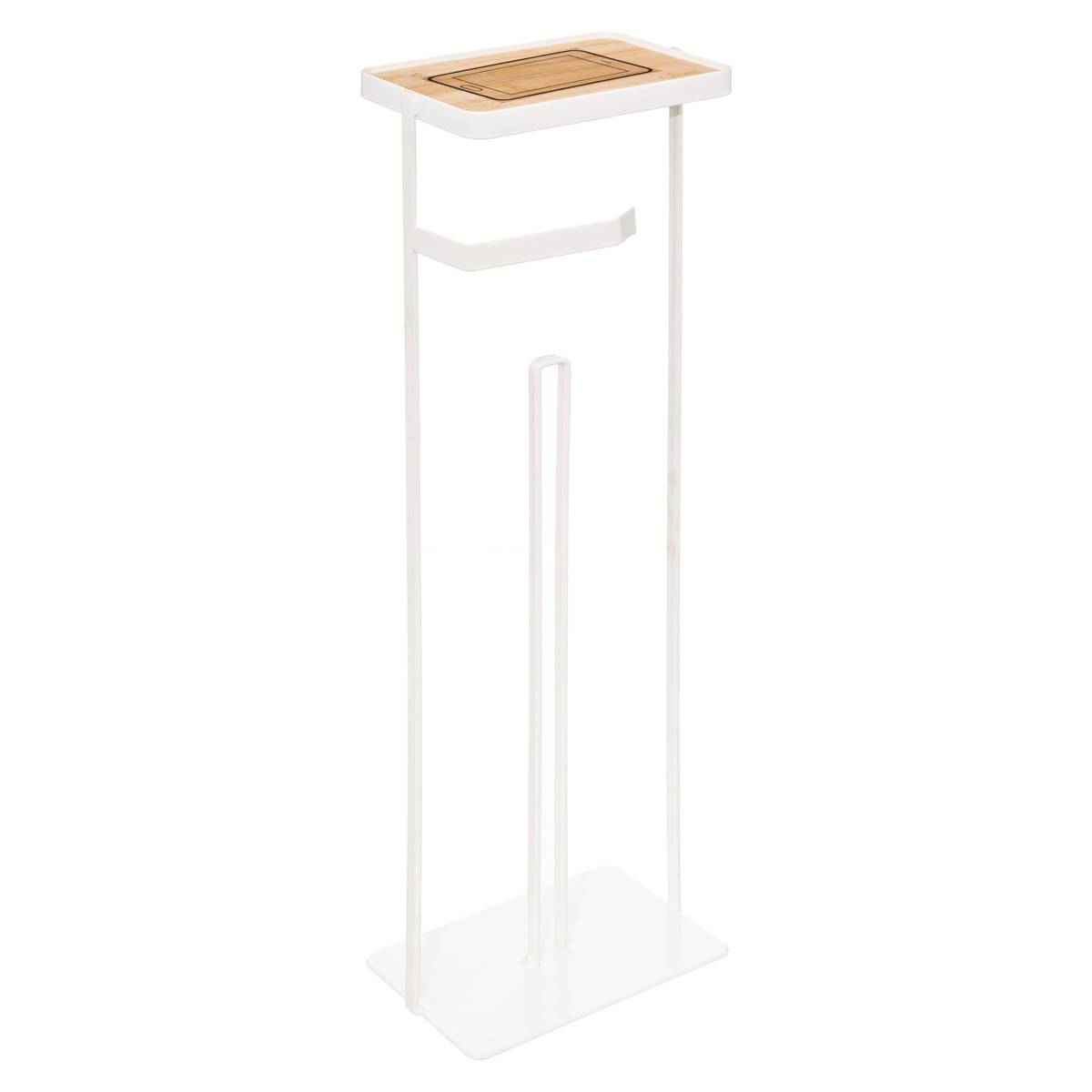 5Five Simply Smart 5Five, Dispenser Porta Telefono In Metallo Modern Color Bianco , Leroy Merlin