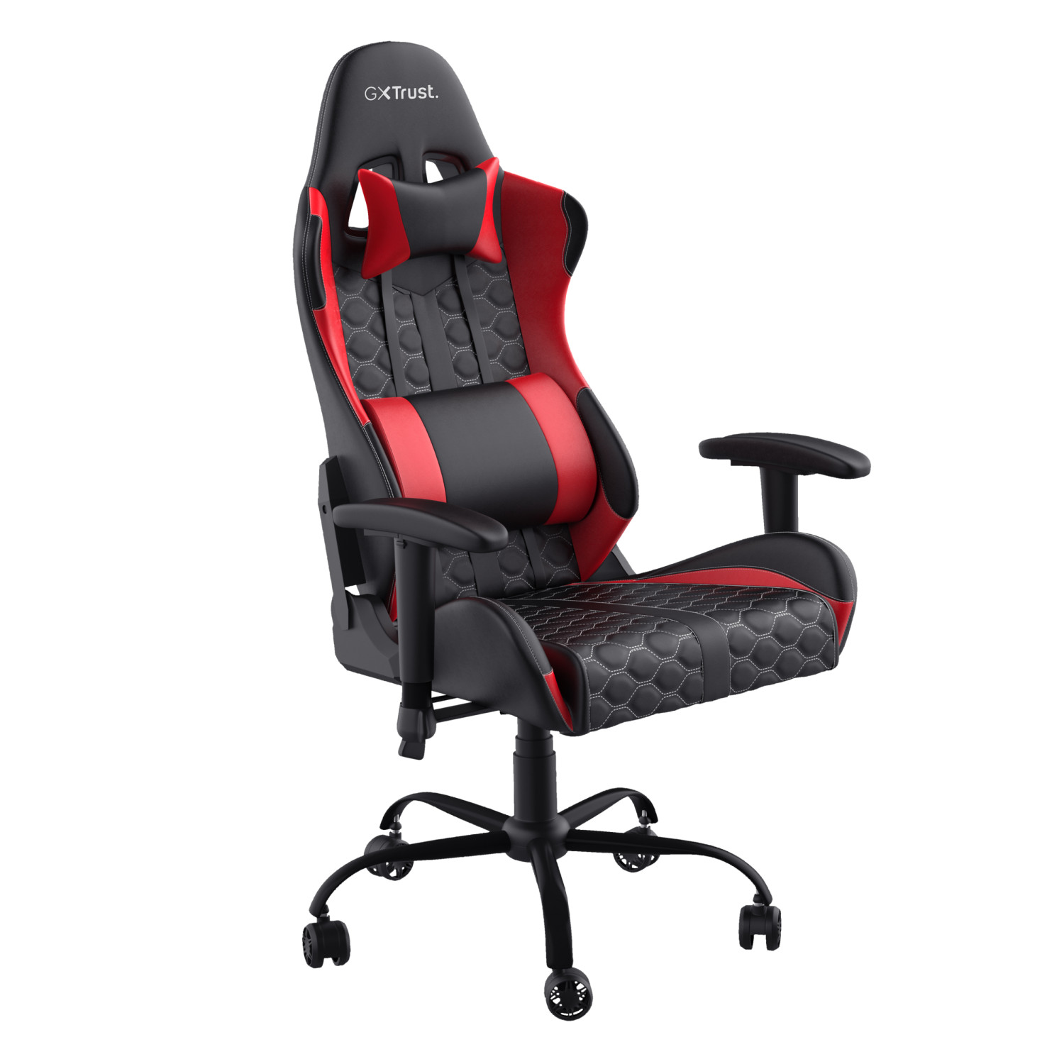 Trust gxt 708r resto sedia per gaming universale nero, rosso