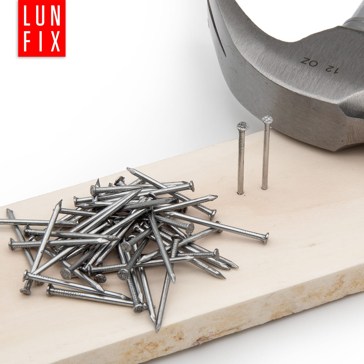 Gwoździe 3,5x90 mm budowlane czarne 5kg ok. 750szt. - 8