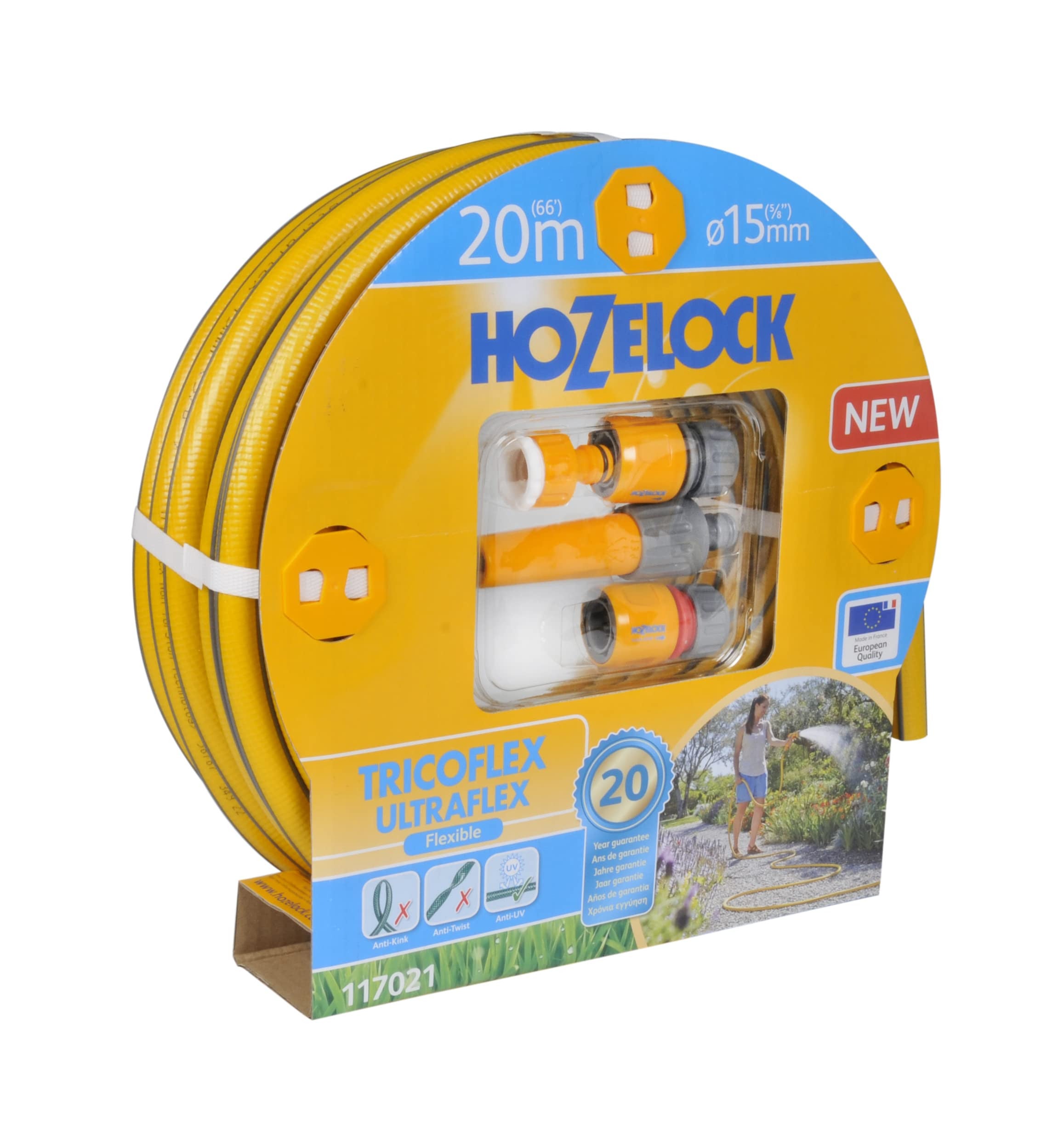 Tuyau d'arrosage Hozelock tricoflex ultraflex Ø 15 mm (20 m) - 4