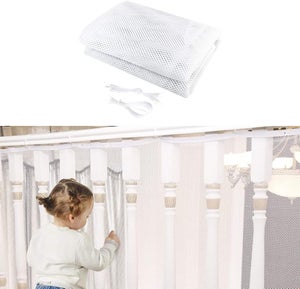 Rete Di Sicurezza Per Bambini Per Balconi, Terrazze E Ringhiere Delle Scale 3 M Rete Di Sicurezza Per Bambinianimaligiocattoli Materiale A Rete Resistente Con Corde E Fascette Per Bambini 88109719