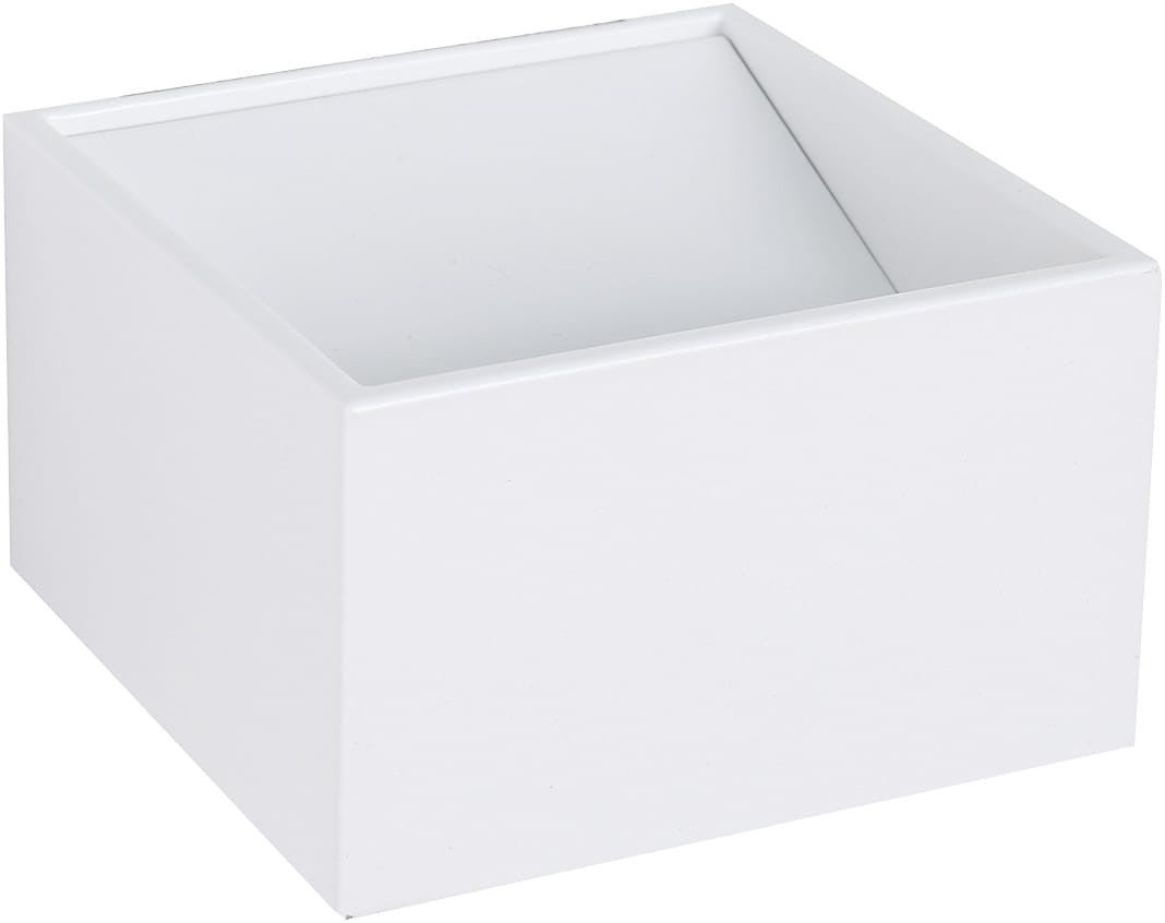 Kinkiet ścienny Lia biały LED 7W 3000K 460lm wym: 6 x 10 x 10 cm aluminium IP20 Nowodvorski Lighting