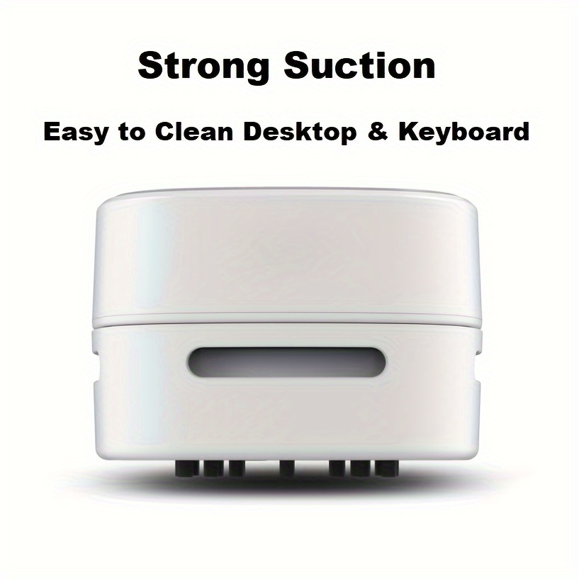 Mini aspirateur portable sans fil, petit aspirateur à main, aspirateur de bureau, adapté au bureau à domicile - 4