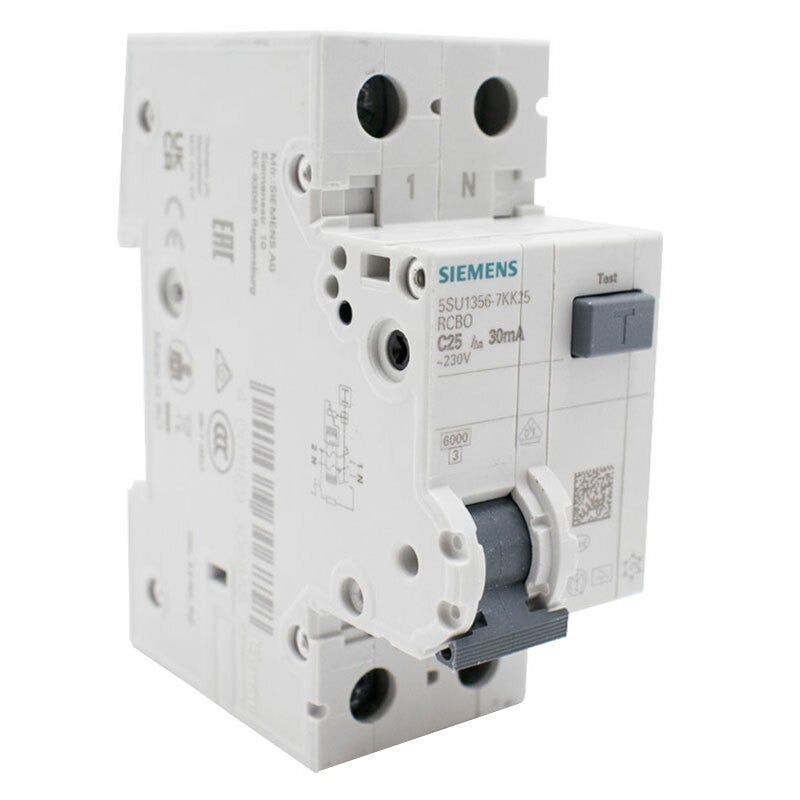 SIEMENS 5SV1313-1KK16 - Interrupteur Différentiel Magnétothermique Compact 16A 30mA
