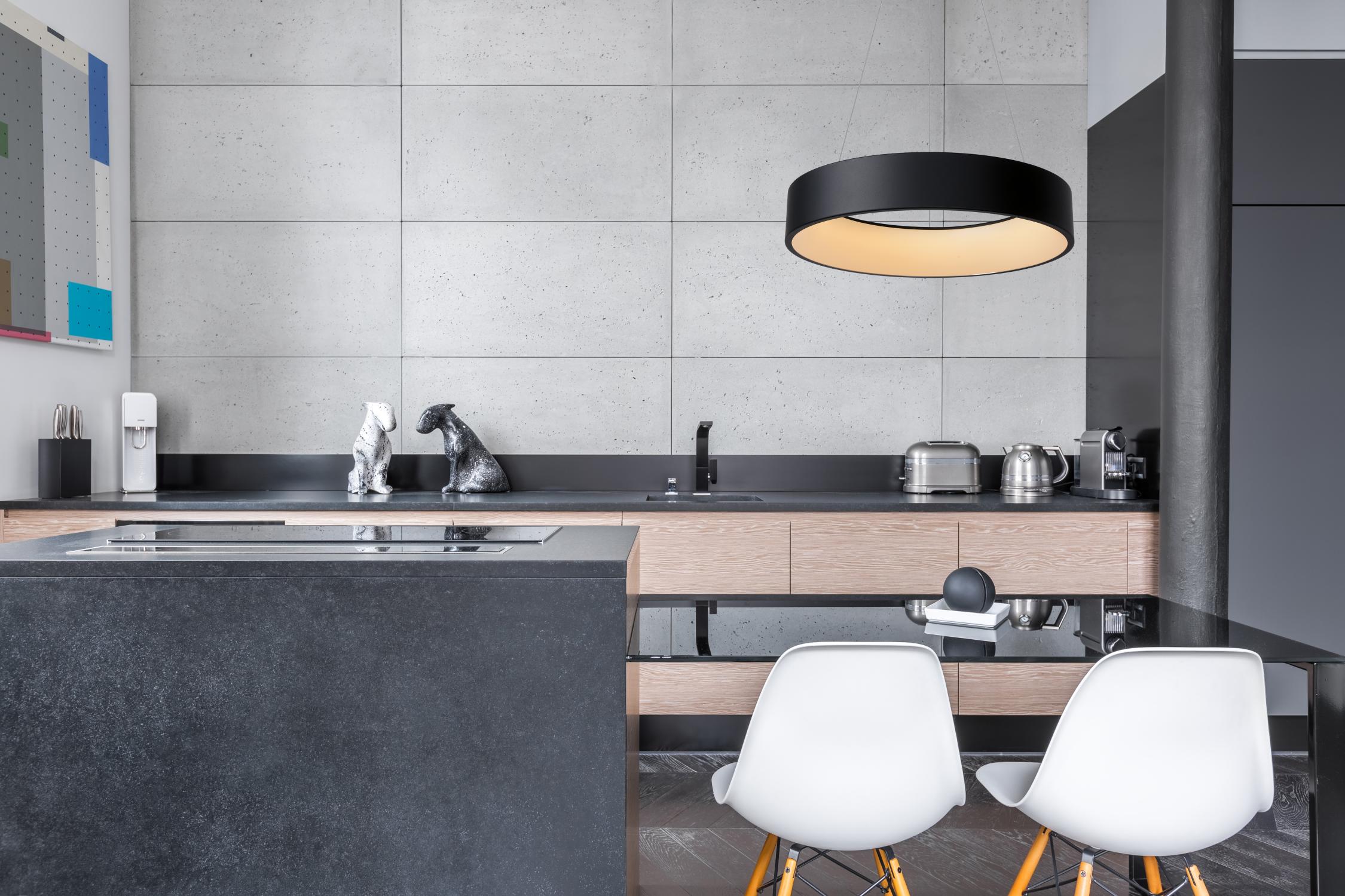 Suspension TALOWE LED - Noir - LED intégré - Lucide - 4