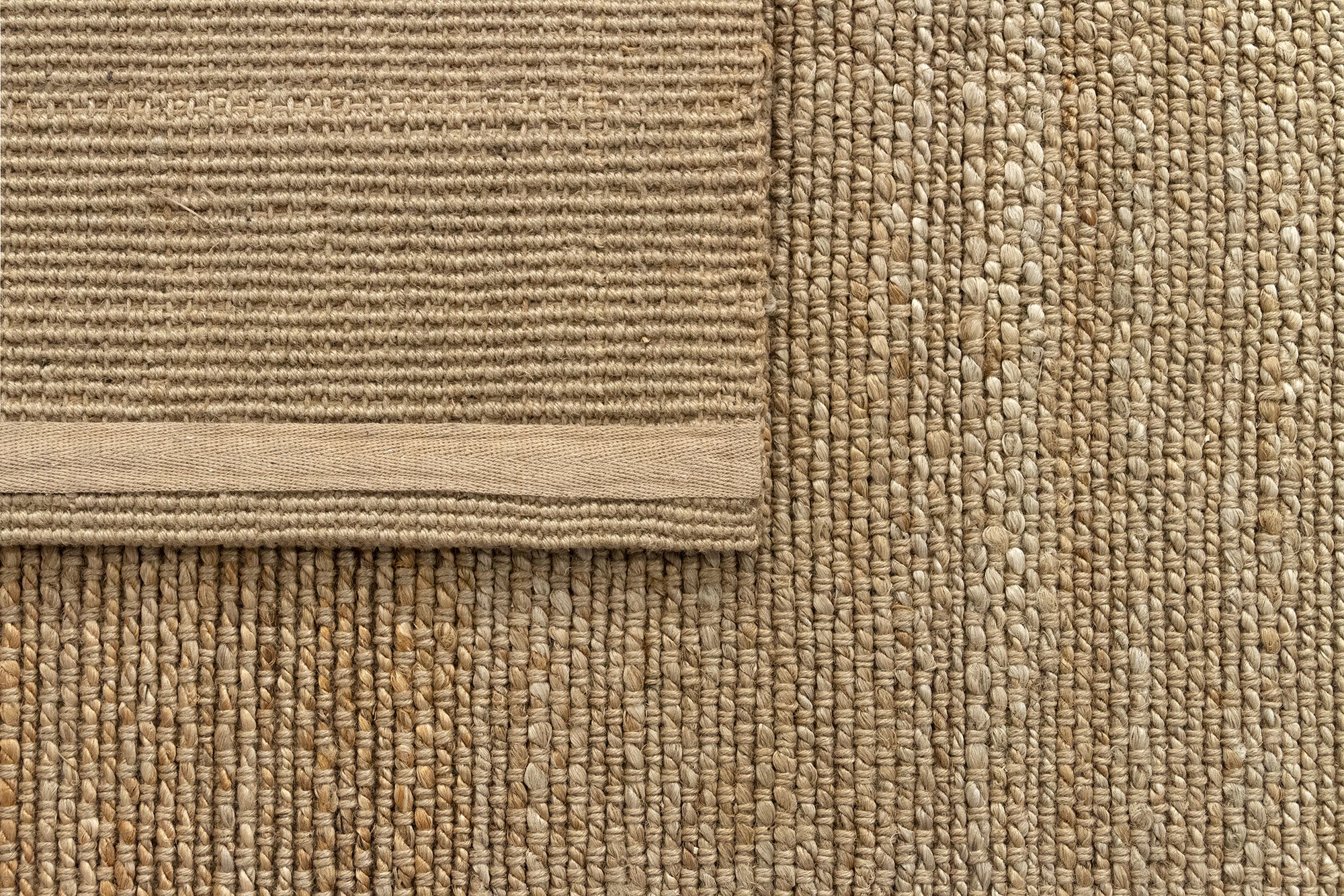 Hamid - GIRALDA NATURALE 150x80cm - Tappeto decorativo in juta per camera da letto, ingresso, piedi del letto - 3