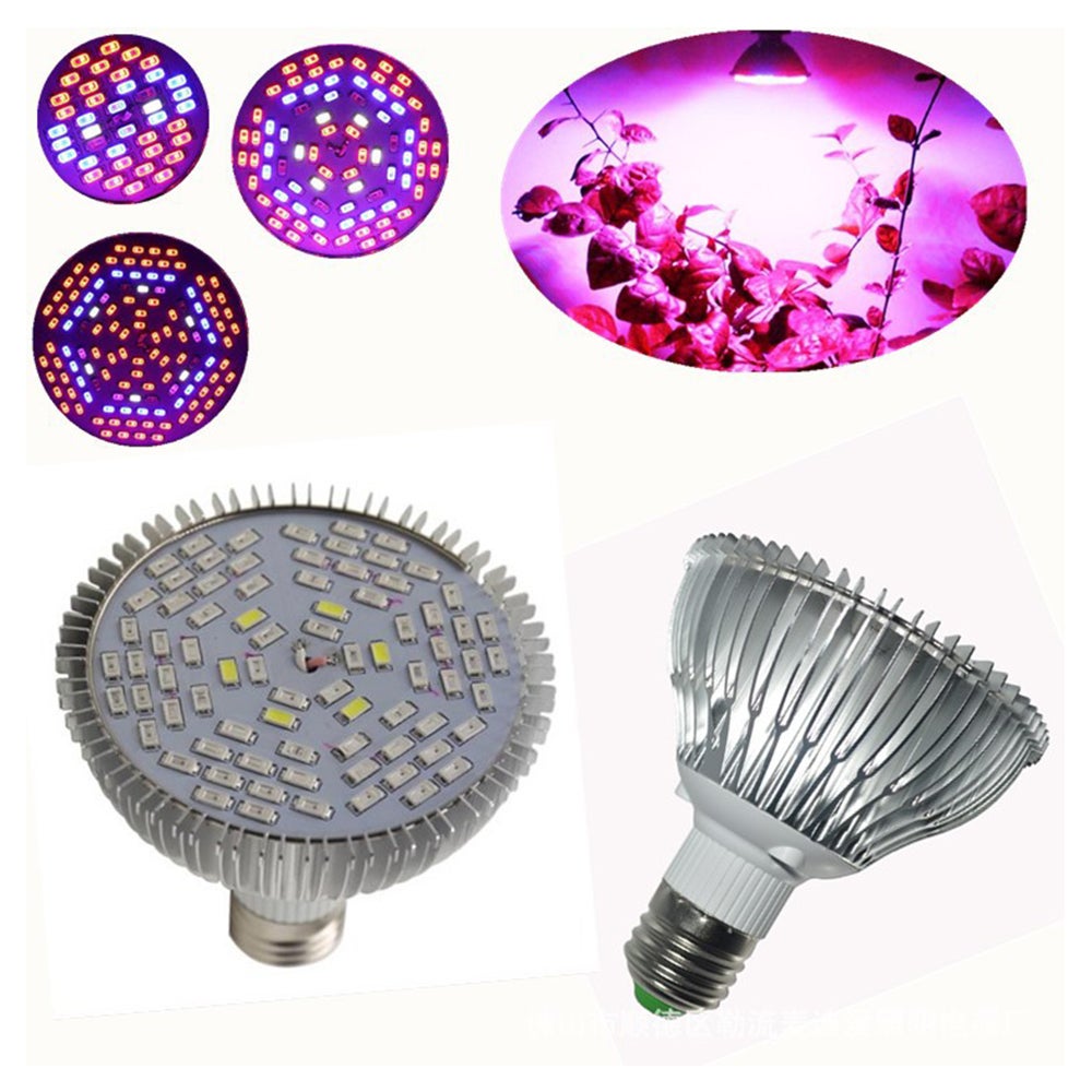 2pcs 28LED Full Spectrum Grow Light E27 lâmpada para plantas lâmpadas de plantas de interior - 2