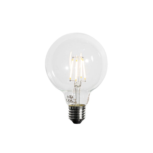 Ampoule LED E27 à intensité variable 3 niveaux G95 4W 450lm 3000K