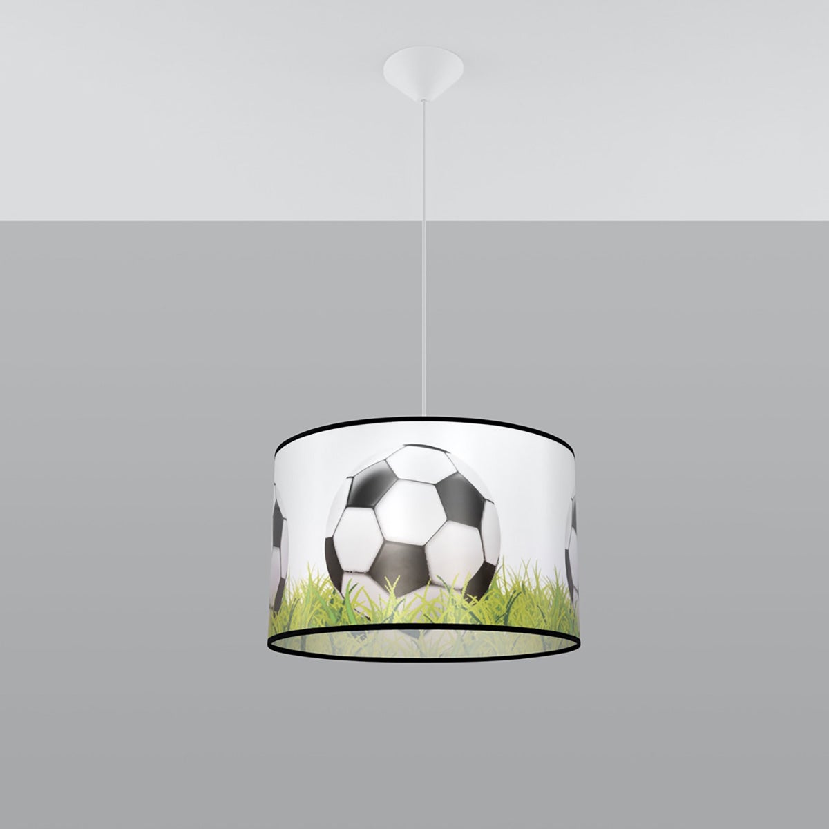 Lampa wisząca CALCIO C 40 LED 4000K - 40x40x82cm Sollux