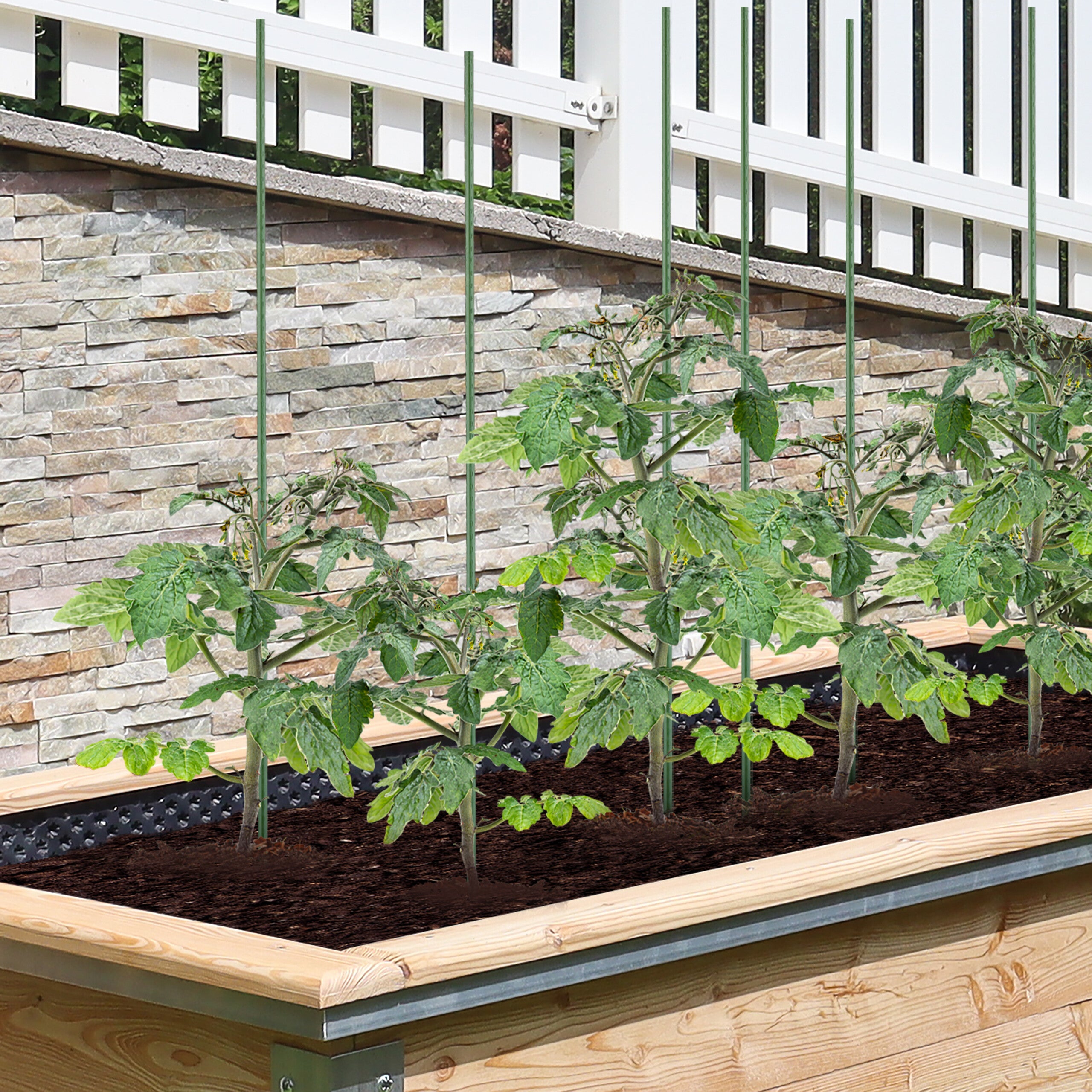 HYRTHAFSDF 6 Supporto per Piante in Vaso da Interno ed Esterno Supporto per Piante Alto 5 Piani, Supporto per vasi con più Fiori Adatto per Angolo Giardino Balcone