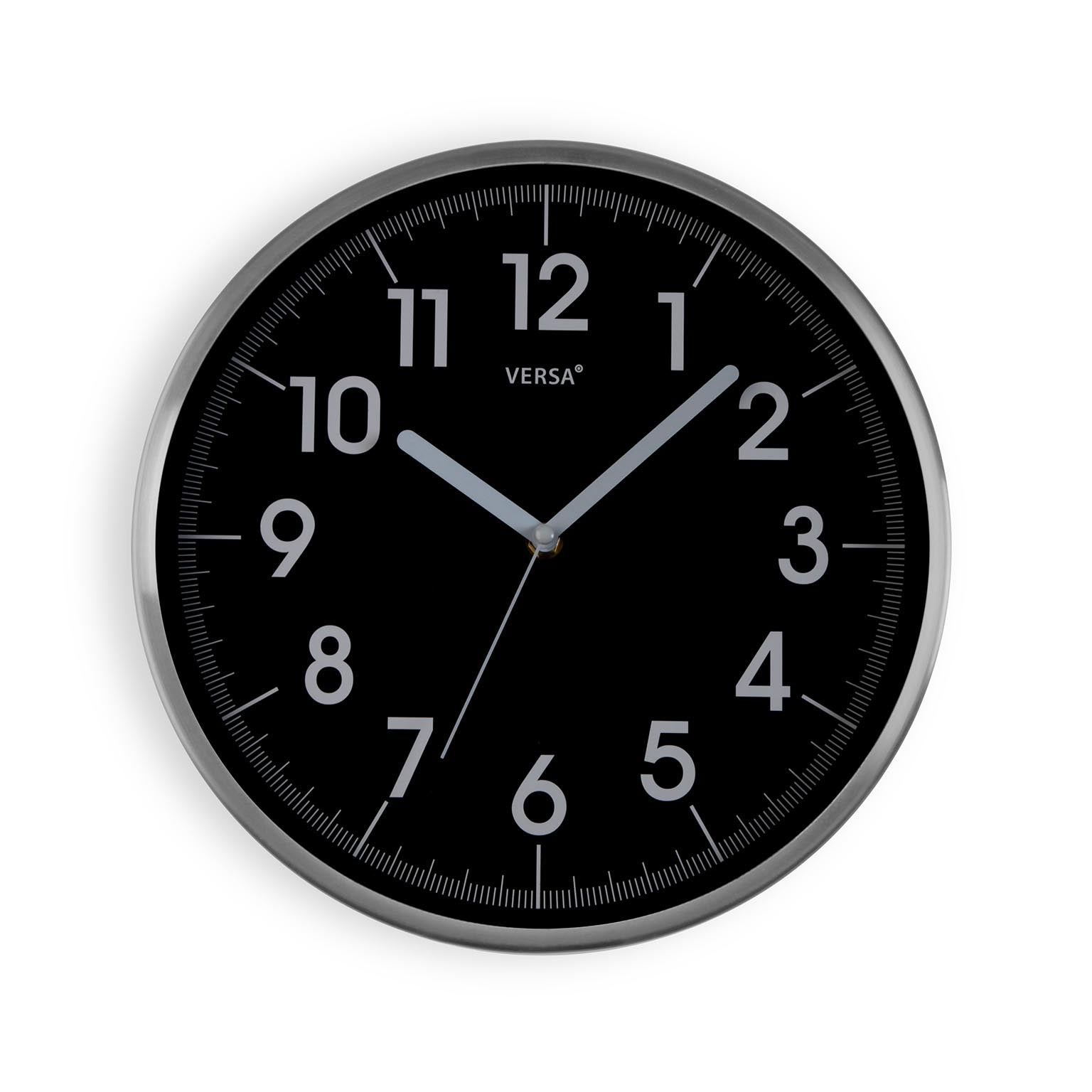 Horloge de cuisine métal ustensiles D 38cm