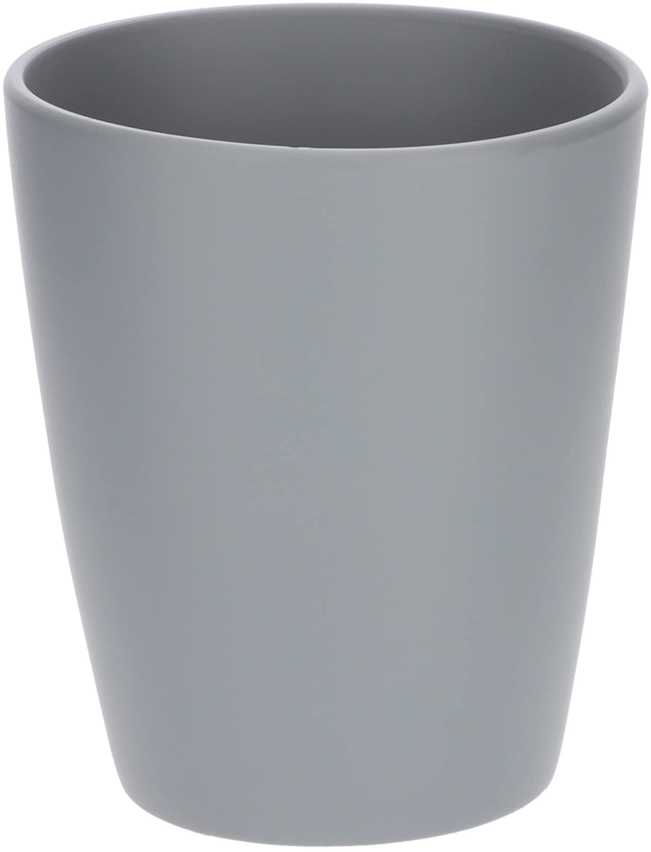 Doniczka osłonka ceramiczna na kwiaty 12 cm szara matowa - KOTARBAU